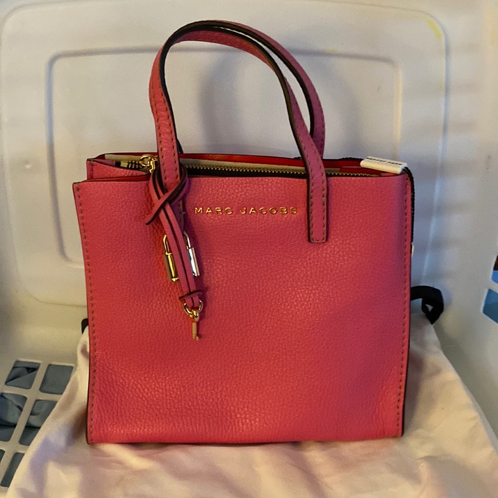 Marc Jacobs Pink Tote Bag - Gently Used